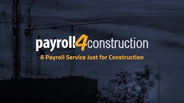 Payroll4Construction Overview