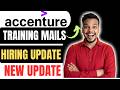 Accenture Biggest Trainings Started | Training Setup & Primers Mails | Accenture Hiring Update