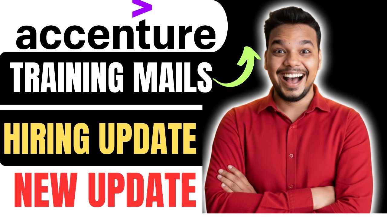 Accenture Biggest Trainings Started | Training Setup & Primers Mails ...