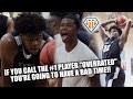 FANS CHANT "OVERRATED" AT DUKE COMMIT VERNON CAREY!! Proceeds to DUNK EVERYTHING & Drop 33