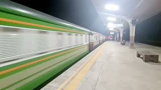อัลสตอม 4143 ทำรถเร็ว 133 วิ่งผ่านสถานีบ้านแฮด (2 ม.ค 65)