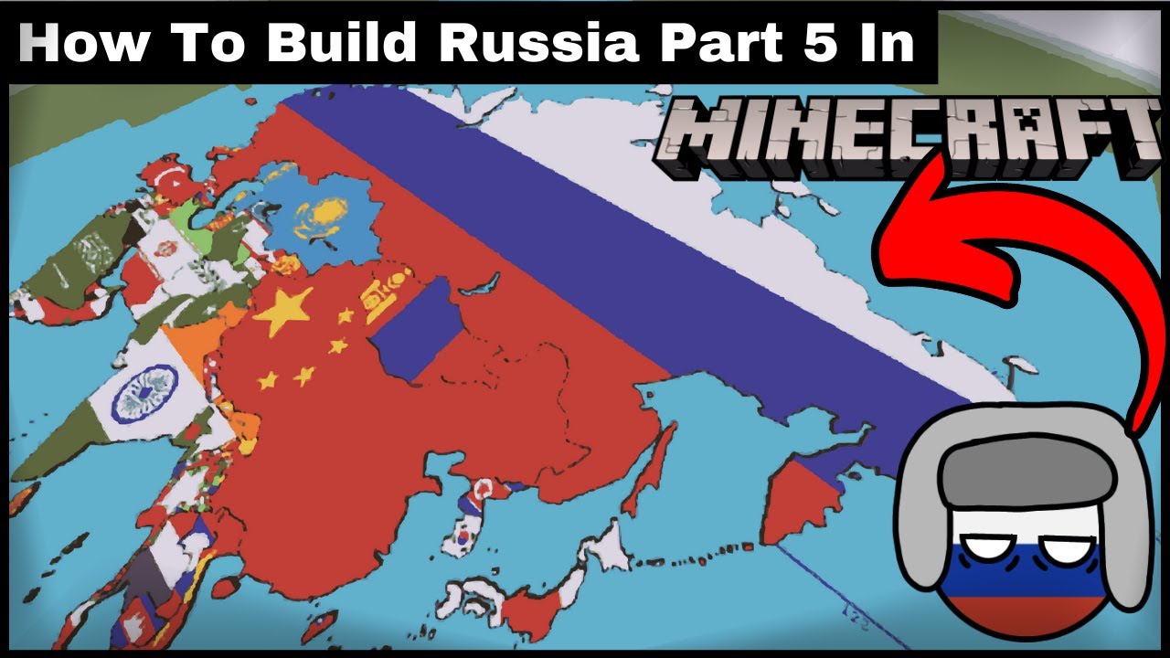Russian Map Minecraft How To Build The World In Minecraft Part 30 Russia Part 5 The Russian ...