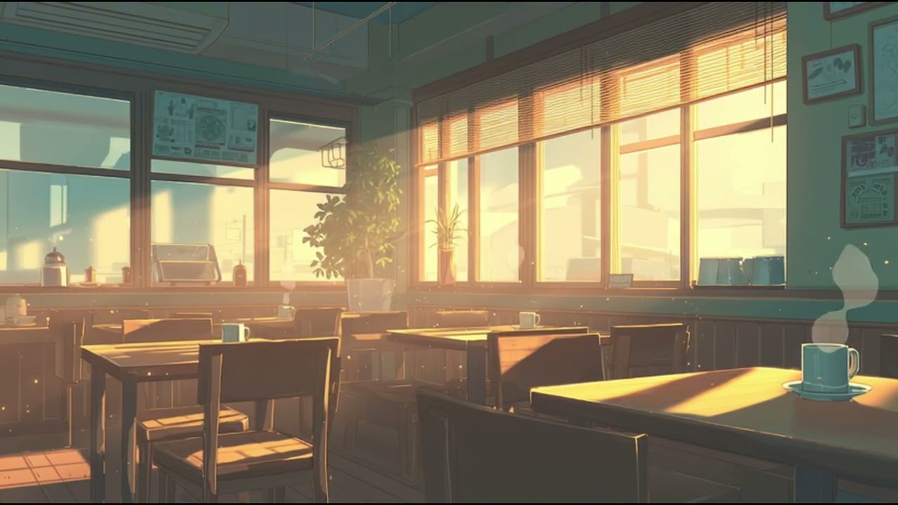 【K-R&B × Cozy Café】천천히 시작하는 아침 · Warm Cups · Soft Light ☀️☕