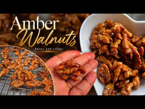 Amber Walnuts | Chinese Candied Walnuts