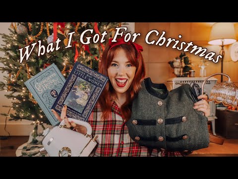 What I Got For Christmas 2023 🌟🎄 vintage cottagecore/cozy/bookish