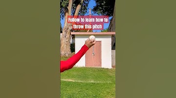 Learn to throw the knuckleball #knuckleball #pitching #pitchdesign #baseball