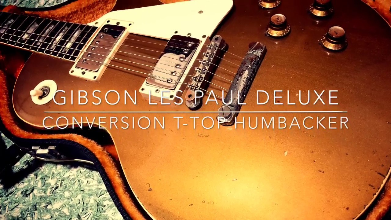 1969-1970 Gibson Les Paul Deluxe Conversion T-Top with Roland JC