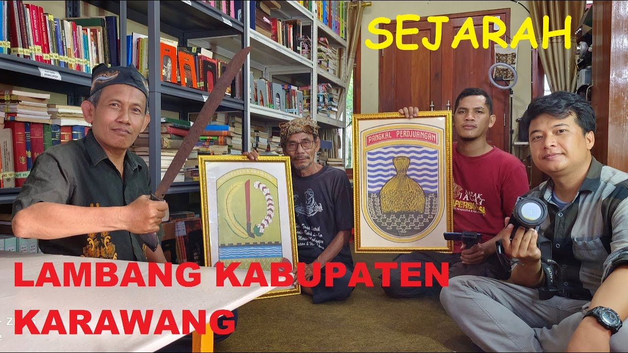 TIGA LAMBANG KABUPATEN KARAWANG #Orang Karawang Wajib Tahu#