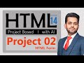 HTML Forms Project 02 | HTML Full Course For Beginners to Advance in Hindi / Urdu | Lecture 14