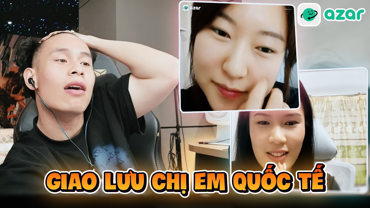 THỬ THÁCH BỊ CÁC BỐ KÊNH CHAT ĐIỀU KHIỂN BẢO GÌ NÓI ĐÓ TRÊN AZAR