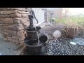 Review of the Alpine Garden 2 Tier Barrel fountain