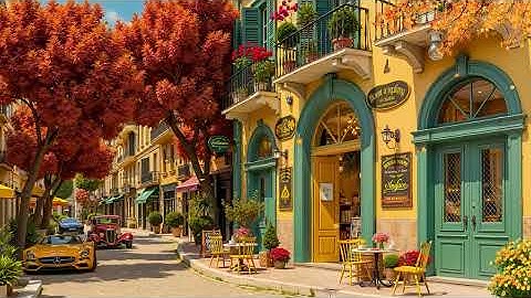 Thumbnail of Autumn Jazz Music in Cozy European Café Vibes | Smooth Jazz Instrumental for Studying & Working