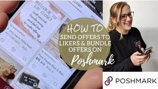 How To Send Offer To Likers & Bundle Offers on POSHMARK | Step by Step Demo Online Reseller Tutorial screenshot 5