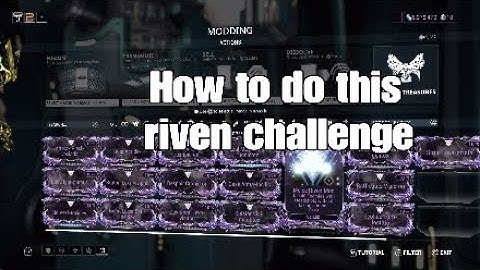 Warframe® | Riven Challenge (Kill 40 enemies with headshots without taking damage)