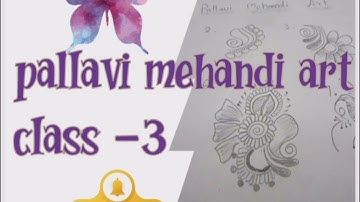 Mehandi class 3/how to learn mehandi for beginners/shape practice/how to learn henna/mehndi classes