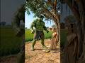 Hulk ki Ammi ne usay bakriyan bachane bhej diya! 🐐#DesiHulk #FamilyFirst #shortfeed