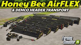 THEY'RE BACK! - Honey Bee AirFLEX Series (by Custom Modding) | Farming Simulator 25