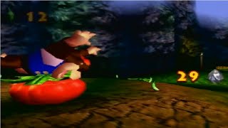 Donkey Kong 64 Playthrough Part 27 - Fungi Forest - Chunky Kong