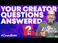 Live Creator Q&A - Bring your Creator Questions
