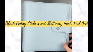Black Friday Stickers and Stationery Haul: Part One!
Hello, All!
Todays video is a haul of some recent sticker and stationery purchases, as well as the first part of my Black Friday goodies! All shops shown will be linked below!
SHOPS SHOWN:
My Perfect Plan (Etsy): https://www.etsy.com/shop/MyPerfectPlan
Erin Condren: https://www.erincondren.com
Aura Estelle: https://www.auraestelle.com/
Planner Me (Etsy): https://www.etsy.com/shop/PlannerMe
DISCOUNT CODES:
Use code, caroline15 for 15% off at Mixi Cat Stuff on Etsy: https://www.etsy.com/shop/mixicatstuff Black Friday Stickers and Stationery Haul: Part One!