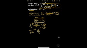 Pearson Edexcel past paper question integration