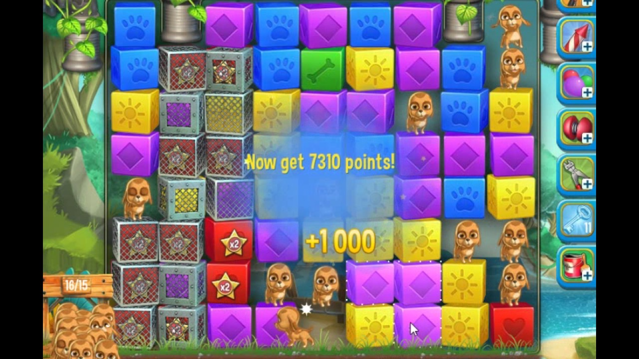 Pet Rescue Saga, Pet Island, 22nd March 2017, level 4 😈 ►TOBIAS DEAMON◄