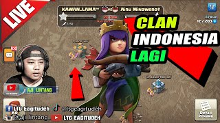 [COC] PART 23 LAWAN INDO LAGI + WAR IBUKOTA  #live Clash Of Clans gameplay Indonesia #f2p