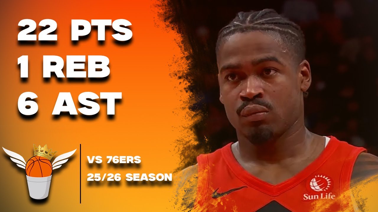 Jamal Shead Career High 22 Points/6 Assists vs 76ers Full Highlights! (1/11/2026)