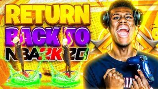 i quit nba 2k21 next gen to become a try hard on nba 2k20 for a day...