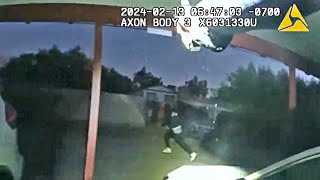 Officer Shoots At A Sexual Assault Suspect As He Attempts To Run From The Victims Residence