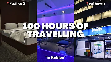 100 HOURS OF TRAVELING IN ROBLOX ✈️ 🌤️(Berry Avenue, Zaibatsu, Pacifico 2 & more) | Roblox VLOG