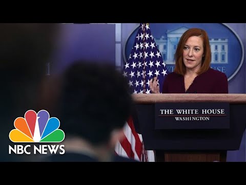 Live: White House Holds Press Briefing: April 1 - NBC News.