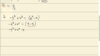 Intermediate Algebra with Review - Chapter 1 Test Review