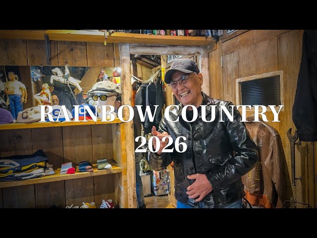 レインボーカントリー“A-2”を着て初売りで爆買い！】「RAINBOW COUNTRY