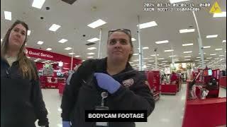 Target Shoplifter Tries to Escape Arrest with Over the Top Meltdown