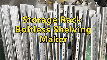 Boltless Rack| Boltless Rivet Shelving| Storage Rack| Warehouse Heavy Duty Storage Shelving Machine