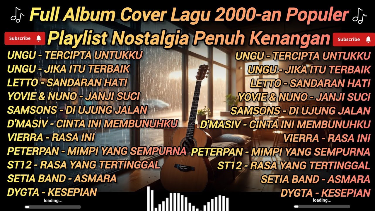 Full Album Cover Lagu 2000-an Populer | Playlist Nostalgia Penuh Kenangan