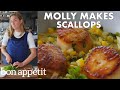 Molly Makes Scallops with Corn and Chorizo | From the Test Kitchen | Bon Appétit