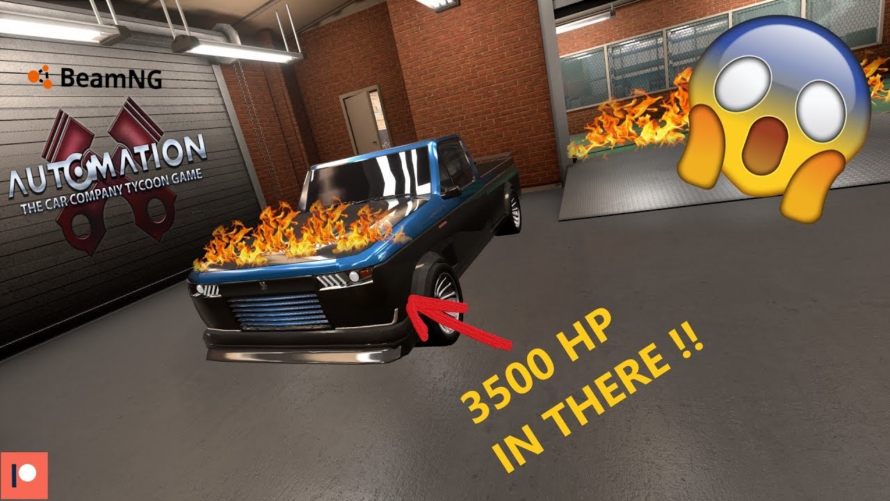 The Most Powerful Pickup Truck in Automation Game & BeamNG.Drive YouTube