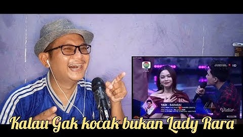 Kocak!! Lady Rara kembali bikin ngakak | jadi artis video klip Yadi(Barabai)| D