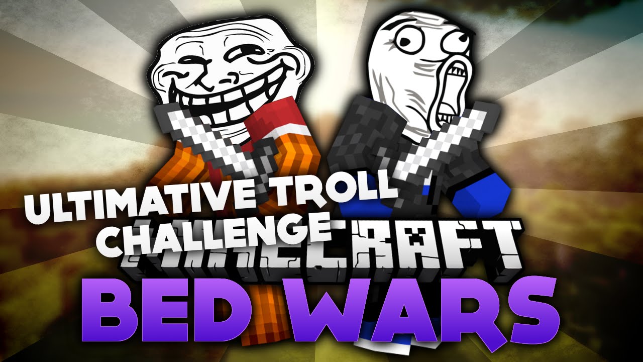 Ultimative Troll Challenge! - Minecraft Bed Wars (Deutsch/German)