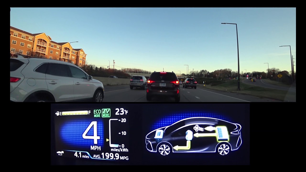 Prius Prime Accident Delay In 4k You Prius Prime Accident Delay In 4k
