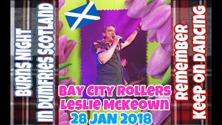 Bay City Rollers Leslie Mckeown in Dumfries Scotland🏴󠁧󠁢󠁳󠁣󠁴󠁿😎 Remember &amp; Keep On Dancing 😎28 Jan 2018