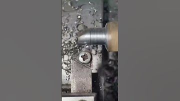 Processing thread#cuttingtools #cnctools #cncmachining #carbide #cnclathe #cnc