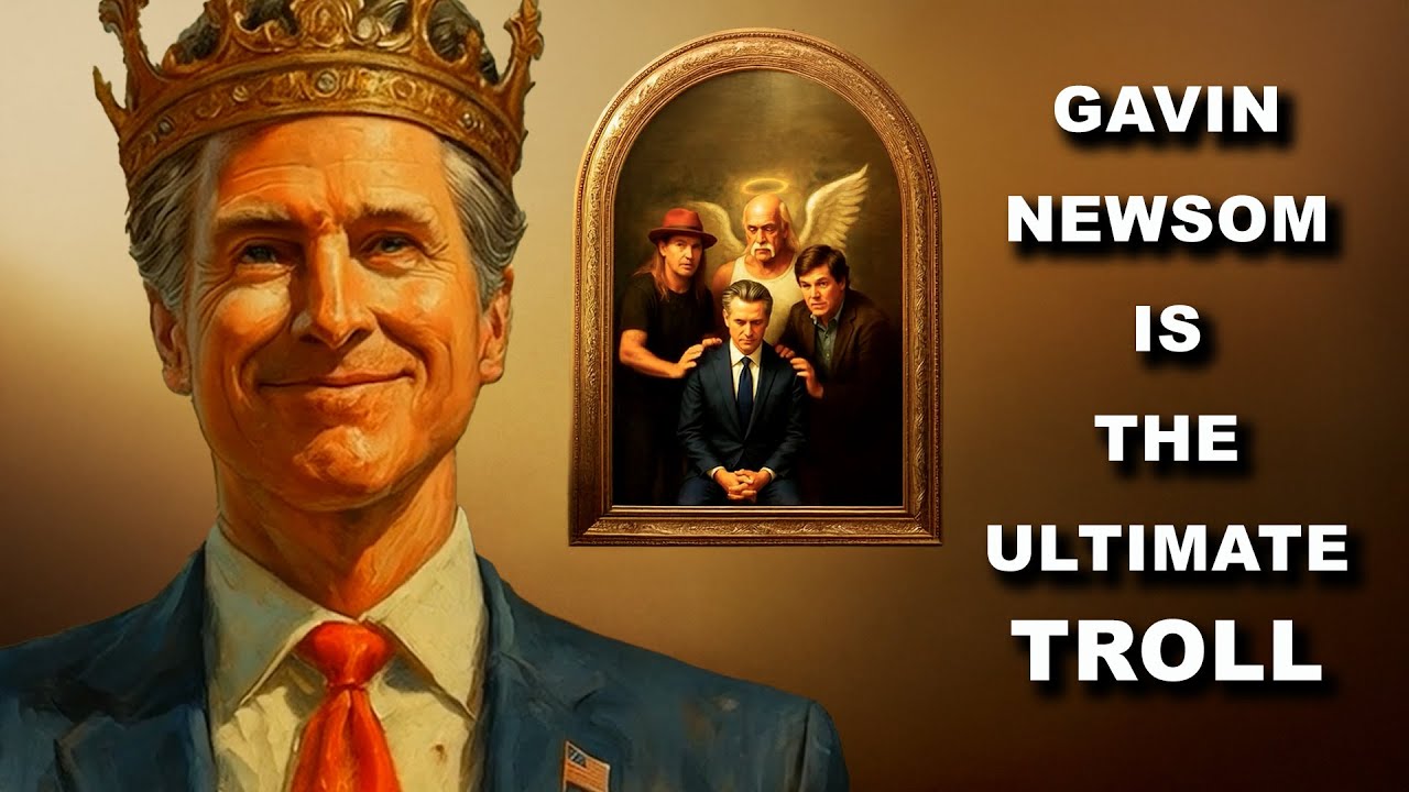 Gavin Newsom Is THE ULTIMATE TROLL