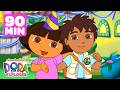 Dora The Explorer Gives Gifts And Toys 90 Minutes Dora Friends 