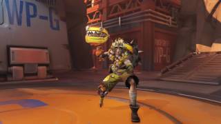 RAW VIDEO | OVERWATCH | JUNKRAT | CLASSIC | PUPPET | EMOTE | GIBRALTAR