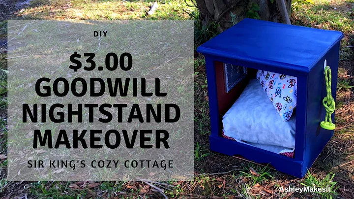 Sir King's Cozy Cottage | $3.00 Goodwill Nightstan...