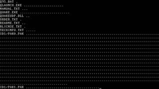 Installing QUAKE (V1.06 to V1.09)