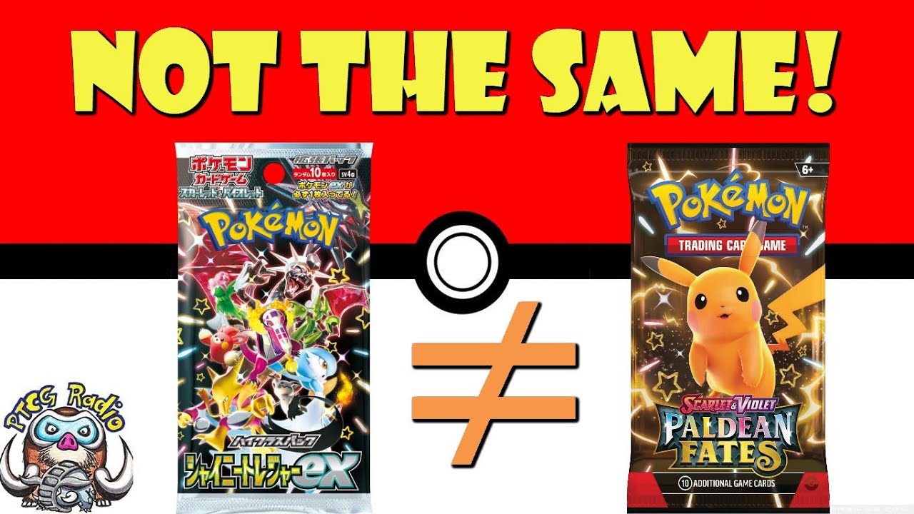 Paldean Fates is NOT the same as Shiny Treasures ex! It's not as Good! (Pokémon  TCG News) 